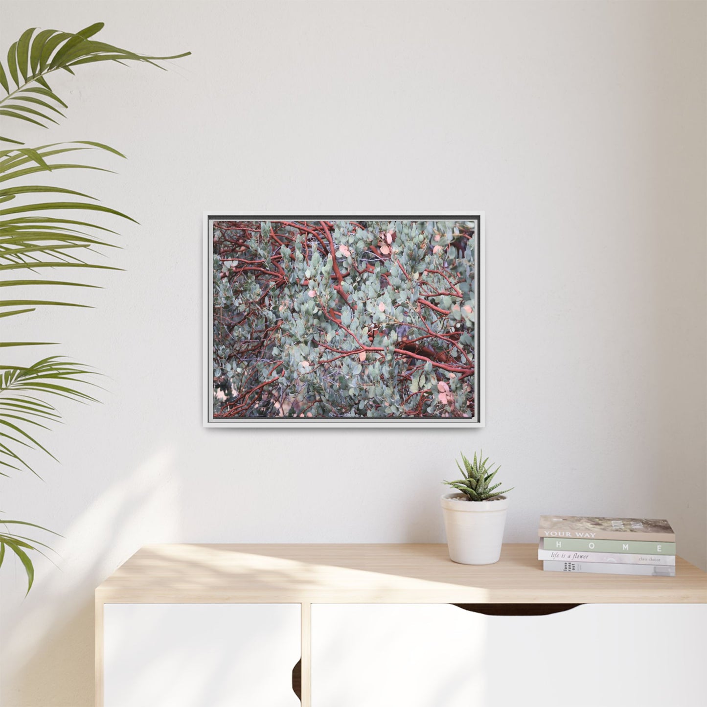 Whispers of Sage - Unique Stretched Canvas Wall Art - Art By Earth