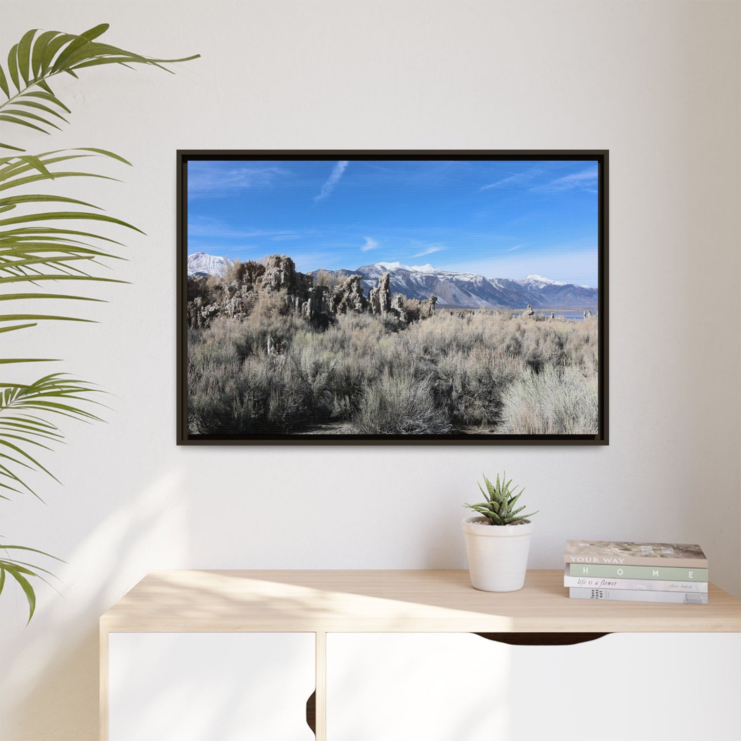 Whispers of the Sagebrush Steppe - Unique Stretched Canvas Wall Art