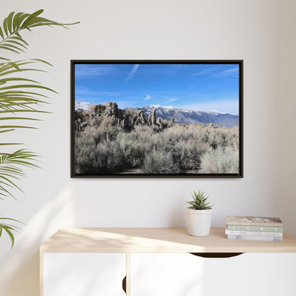Whispers of the Sagebrush Steppe - Unique Stretched Canvas Wall Art