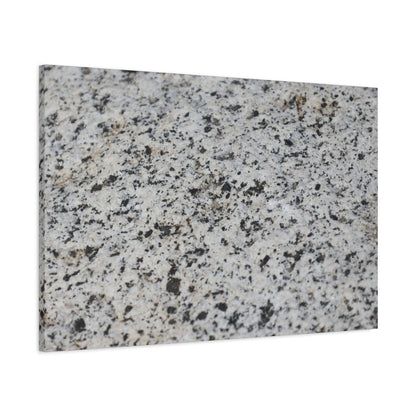 Speckled Silence - Unique Frameless Canvas Wall Art - Art By Earth