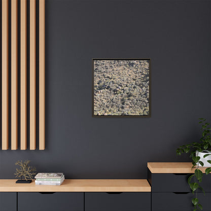 Arid Terrain Study - Unique Stretched Canvas Wall Art - Art By Earth