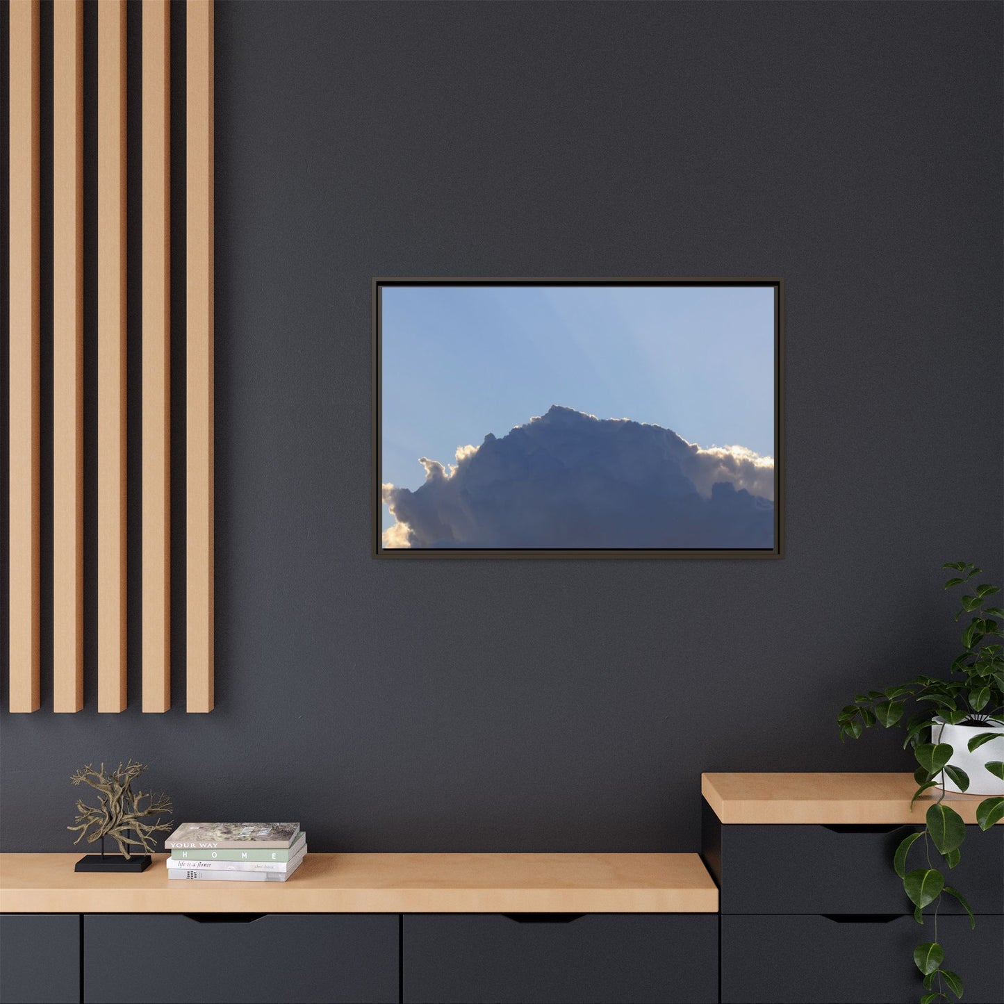 Cumulus Majesty - Unique Stretched Canvas Wall Art