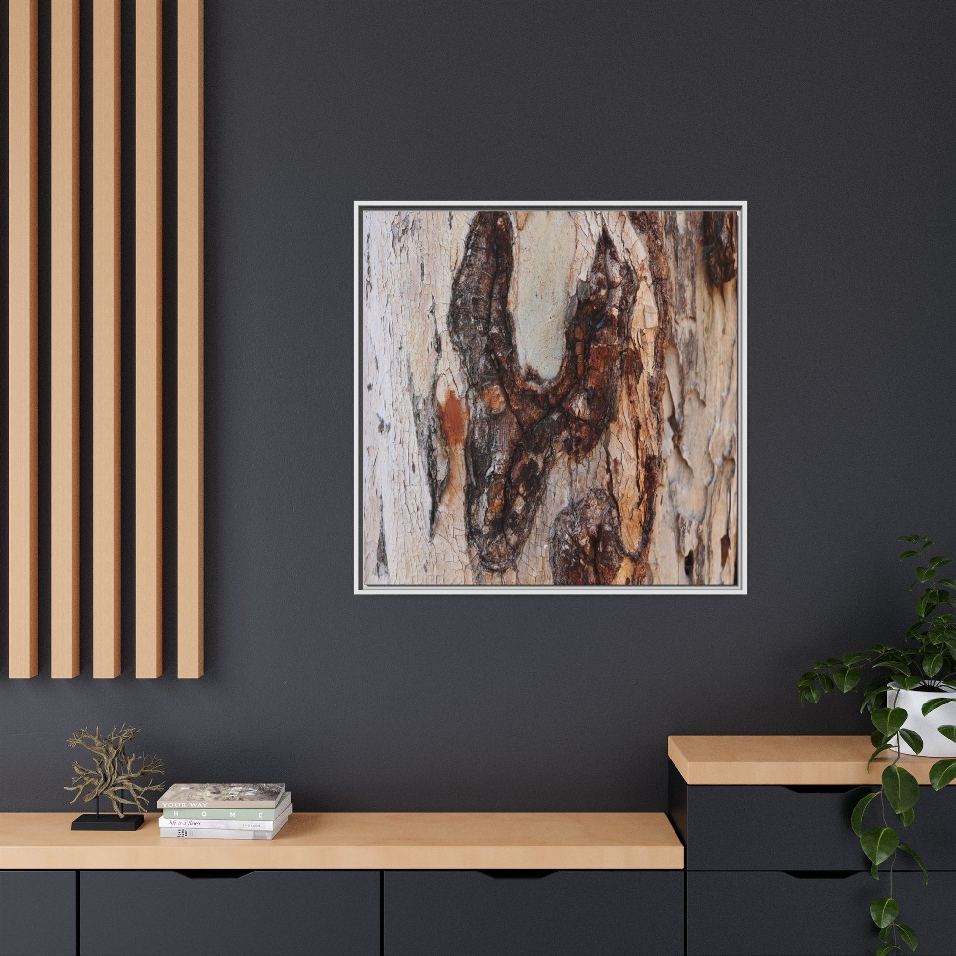 Texture of Time - Unique Stretched Canvas Wall Art - Art By Earth