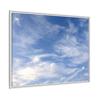 Ethereal Blue Tapestry - Unique Stretched Canvas Wall Art - Art By Earth