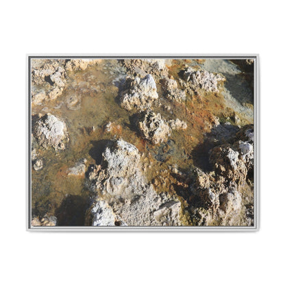 Stone Sea of Silence - Unique Stretched Canvas Wall Art