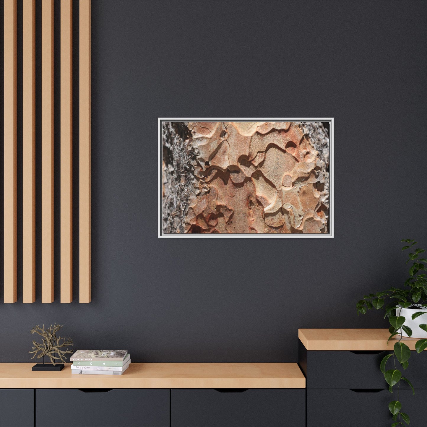 Rust and Stone - Unique Stretched Canvas Wall Art - Art By Earth
