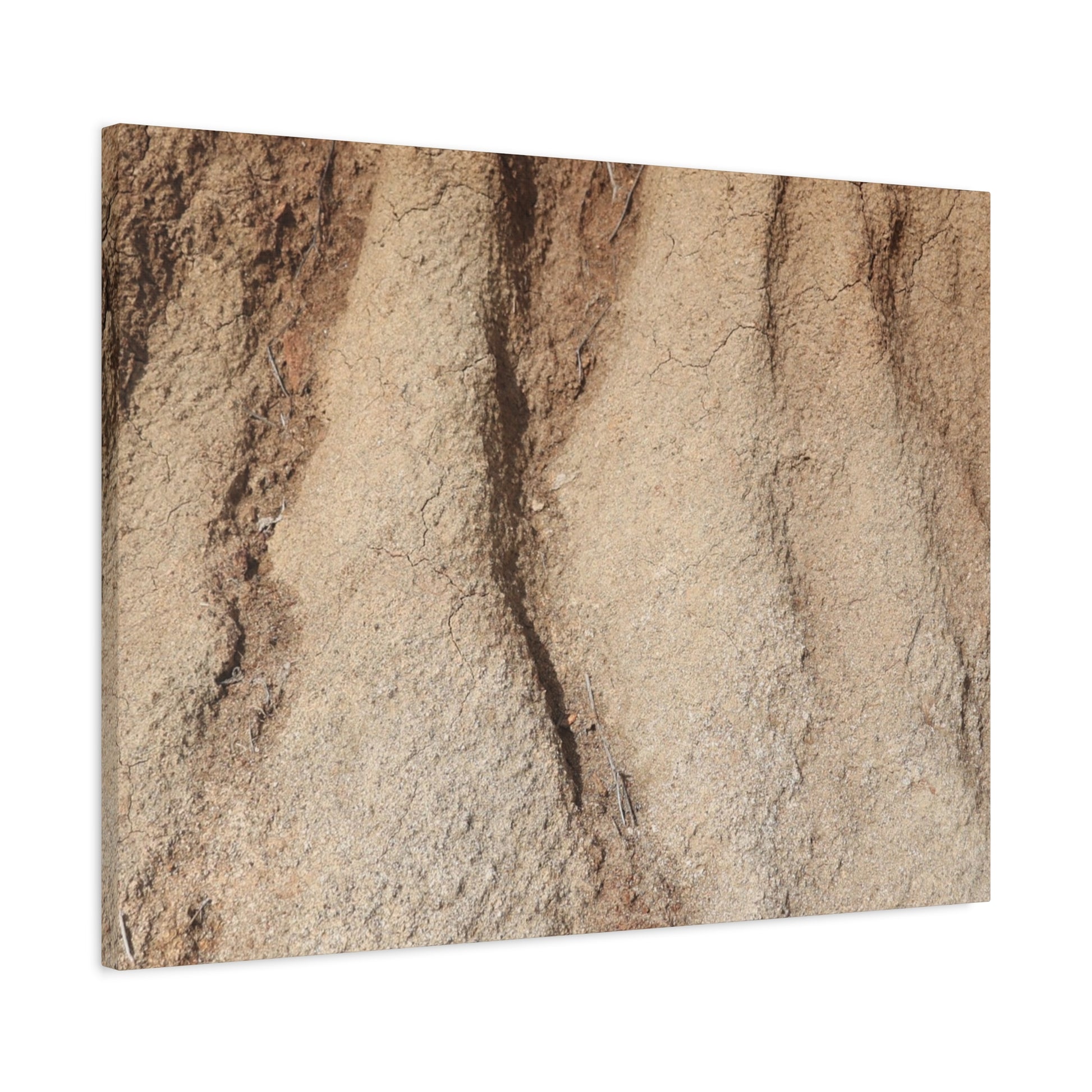 Weathered Earth - Unique Frameless Canvas Wall Art - Art By Earth