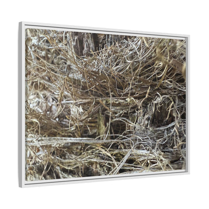 Tangled Whispers of Autumn - Unique Stretched Canvas Wall Art - Art By Earth