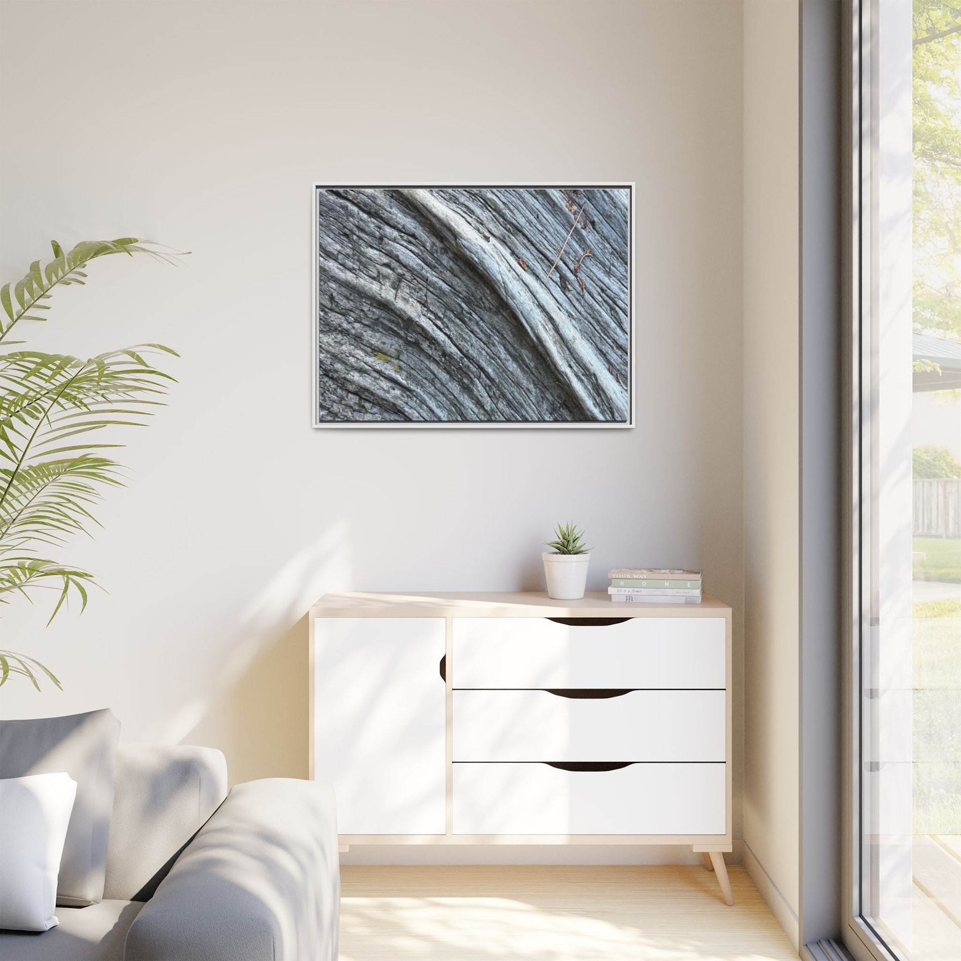 Aged Timber - Unique Stretched Canvas Wall Art - Art By Earth