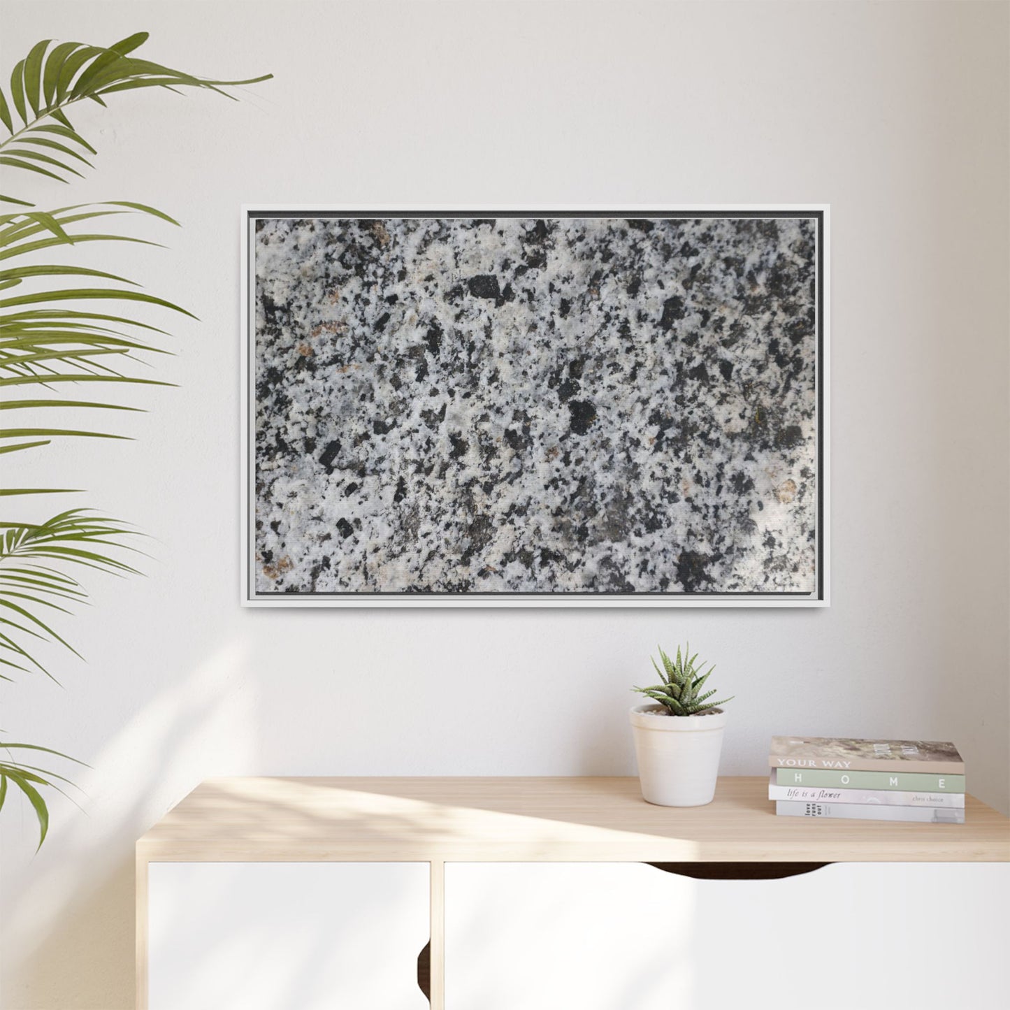 Granite Song - Unique Stretched Canvas Wall Art - Art By Earth