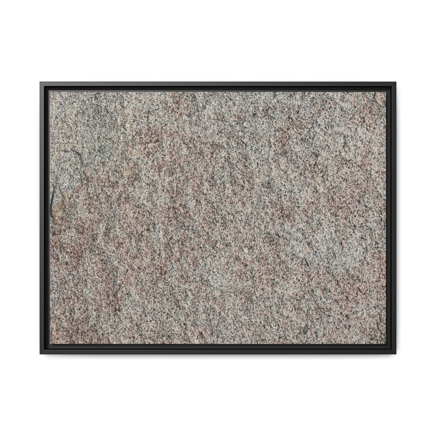 Granular Whispers - Unique Stretched Canvas Wall Art - Art By Earth