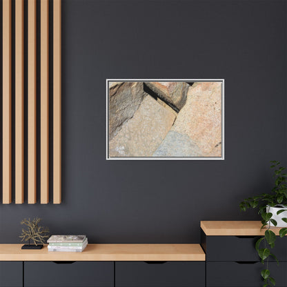 Rock Fragment - Unique Stretched Canvas Wall Art - Art By Earth