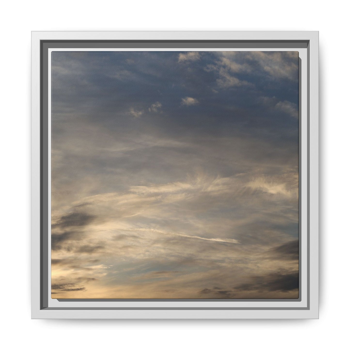 Clouded Thoughts - Unique Stretched Canvas Wall Art - Art By Earth