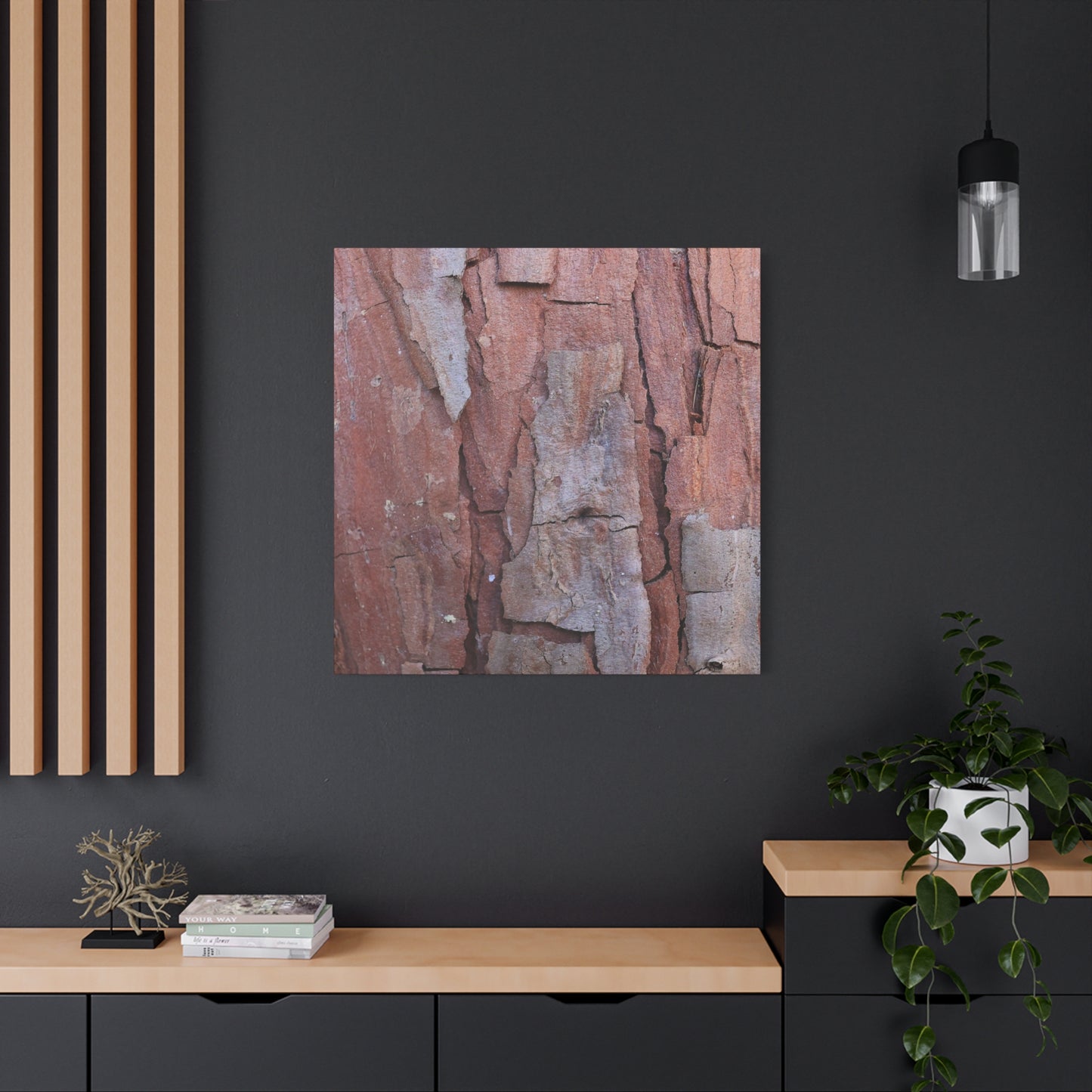 Fractal Rust - Unique Frameless Canvas Wall Art - Art By Earth