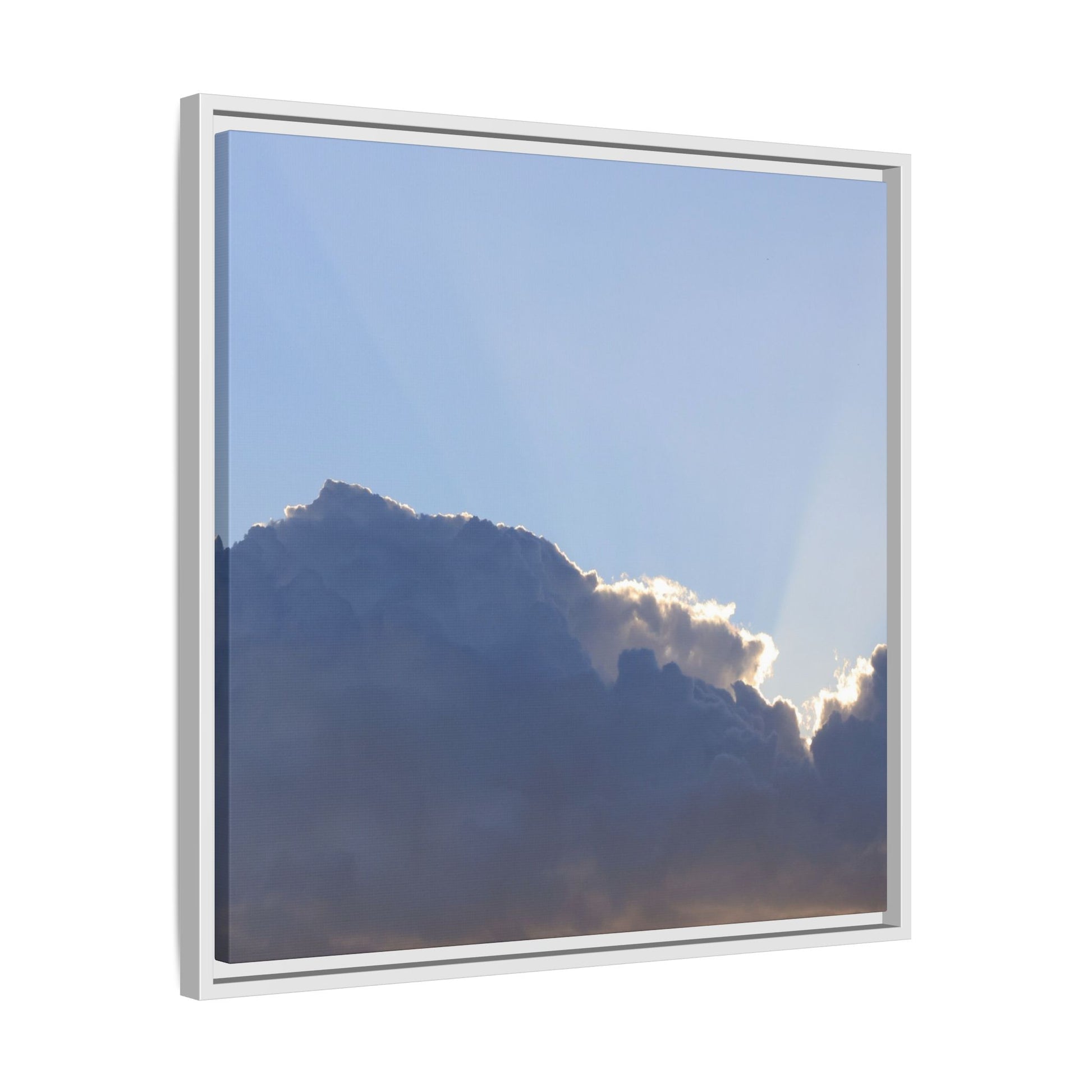 Cloud Divide - Unique Stretched Canvas Wall Art - Art By Earth