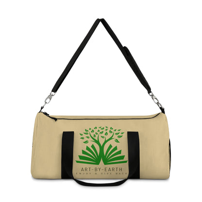 Brown/Beige - Z - ART BY EARTH DUFFEL BAG
