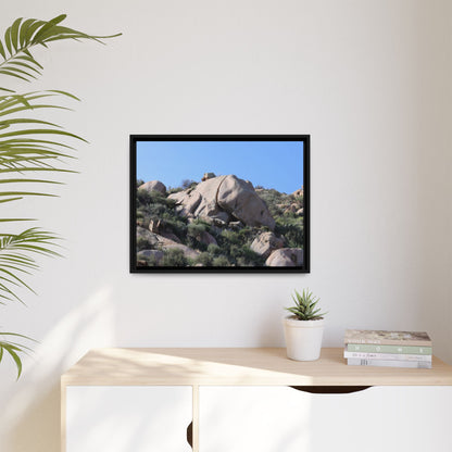 Ancient Stone Landscape - Unique Stretched Canvas Wall Art - Art By Earth