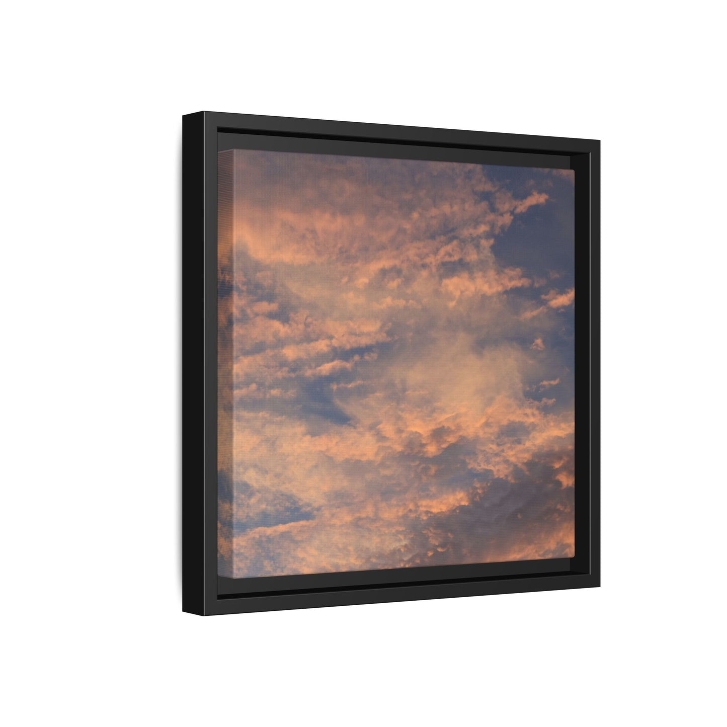 Sunset's Ethereal Canvas - Unique Stretched Canvas Wall Art - Art By Earth