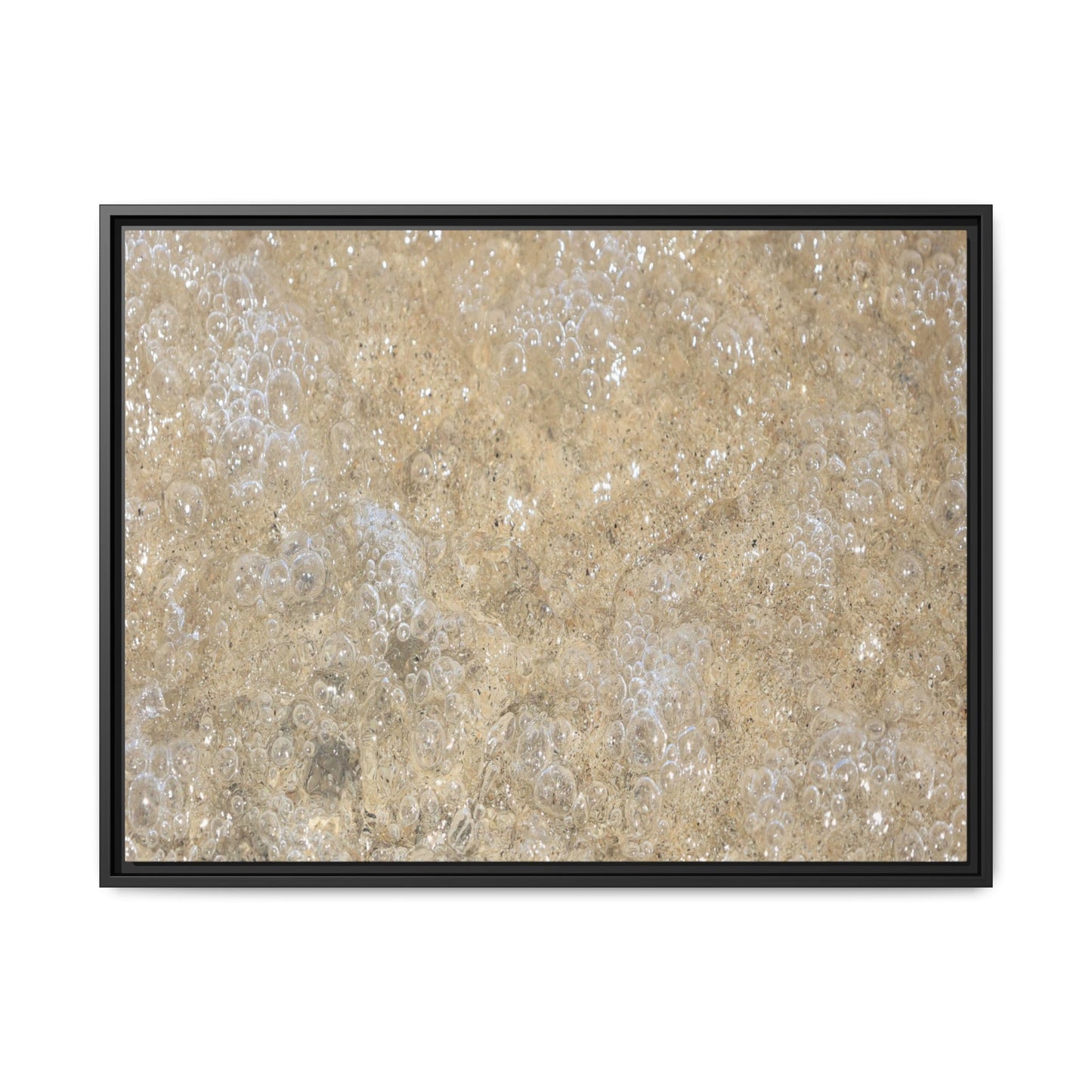 Bubbling Sand - Unique Stretched Canvas Wall Art - Art By Earth