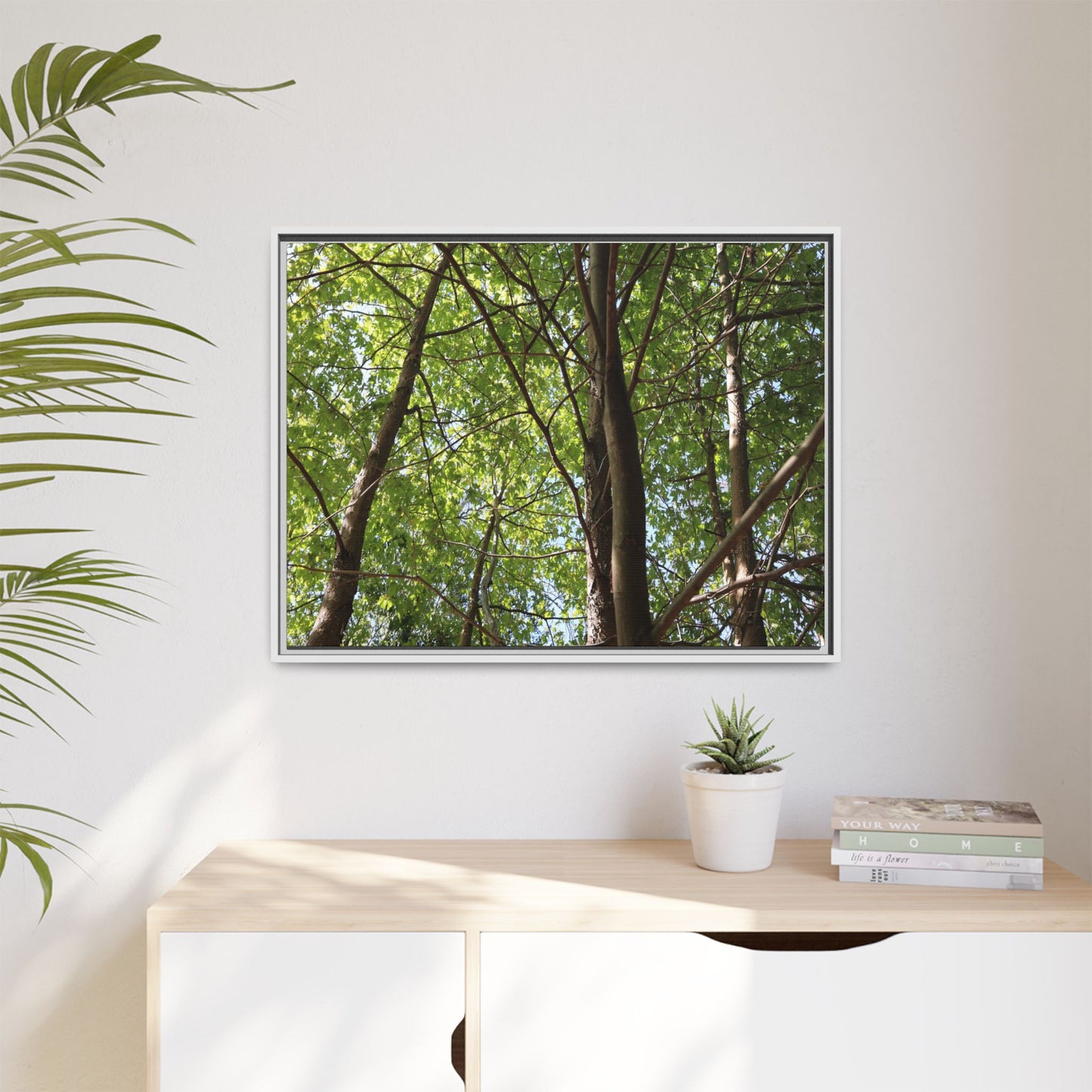 Forest Branches - Unique Stretched Canvas Wall Art