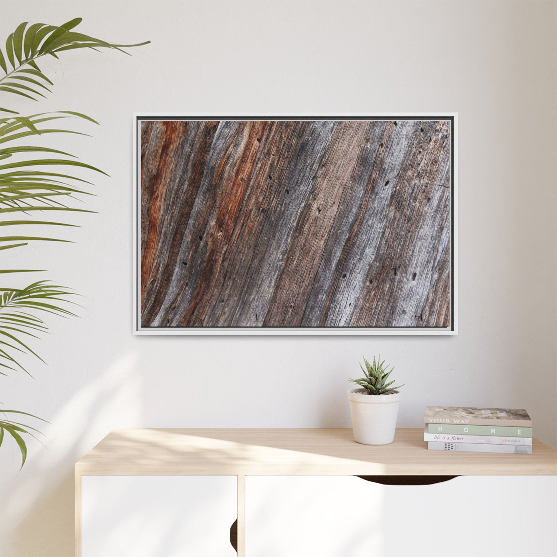 Rustic Floor - Unique Stretched Canvas Wall Art - Art By Earth