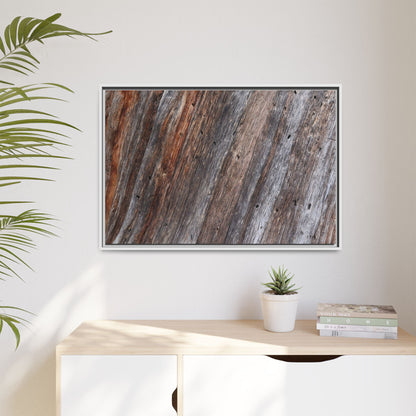 Rustic Floor - Unique Stretched Canvas Wall Art - Art By Earth