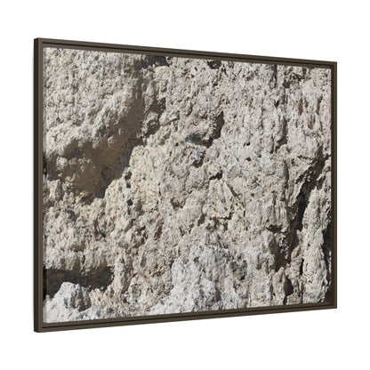 Weathered Stone Whispers - Unique Stretched Canvas Wall Art