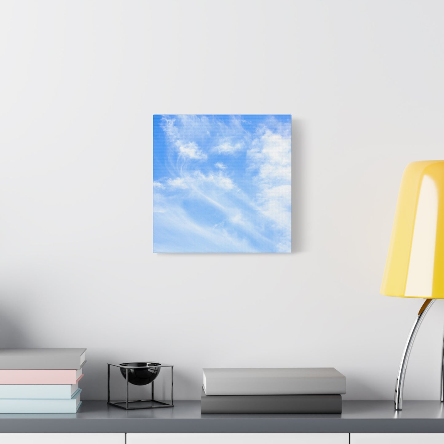Whispers of Cerulean - Unique Frameless Canvas Wall Art - Art By Earth