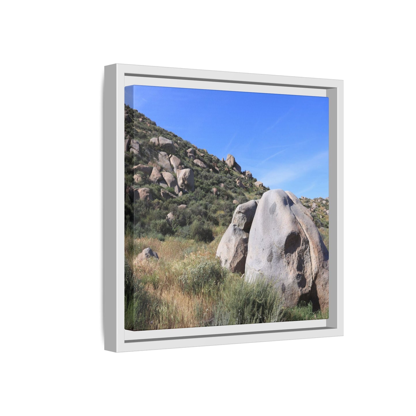 Ancient Stone Guardian - Unique Stretched Canvas Wall Art - Art By Earth