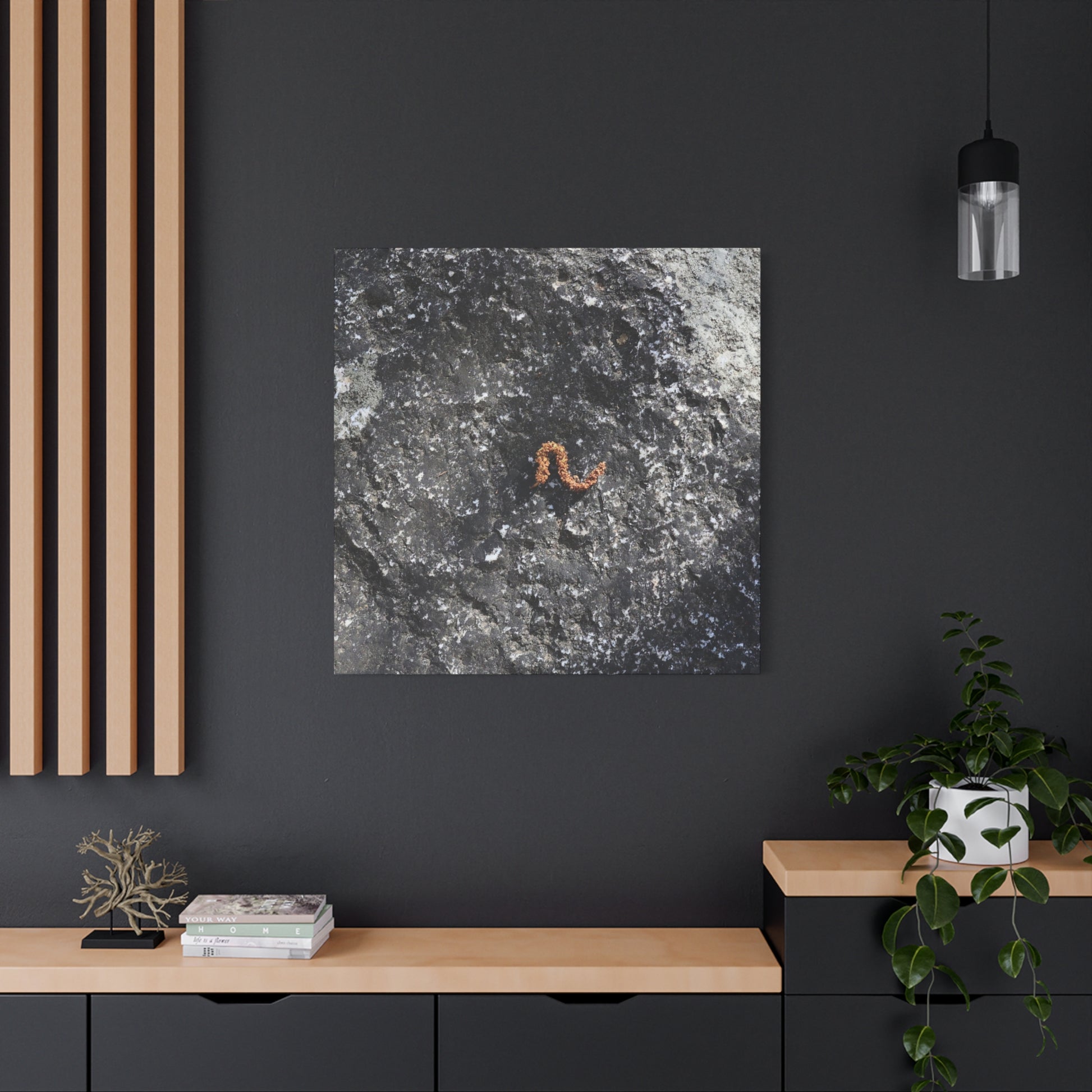 Earthen Serpent - Unique Frameless Canvas Wall Art - Art By Earth