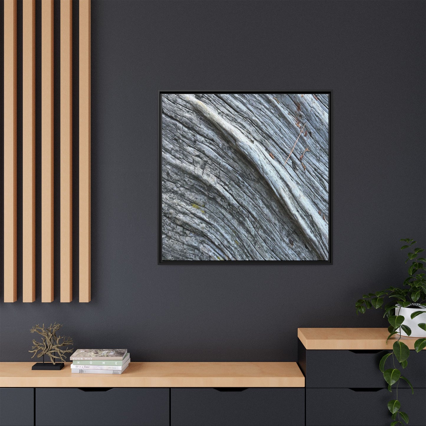 Aged Timber - Unique Stretched Canvas Wall Art - Art By Earth