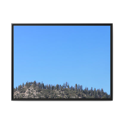 Blue Silence - Unique Stretched Canvas Wall Art