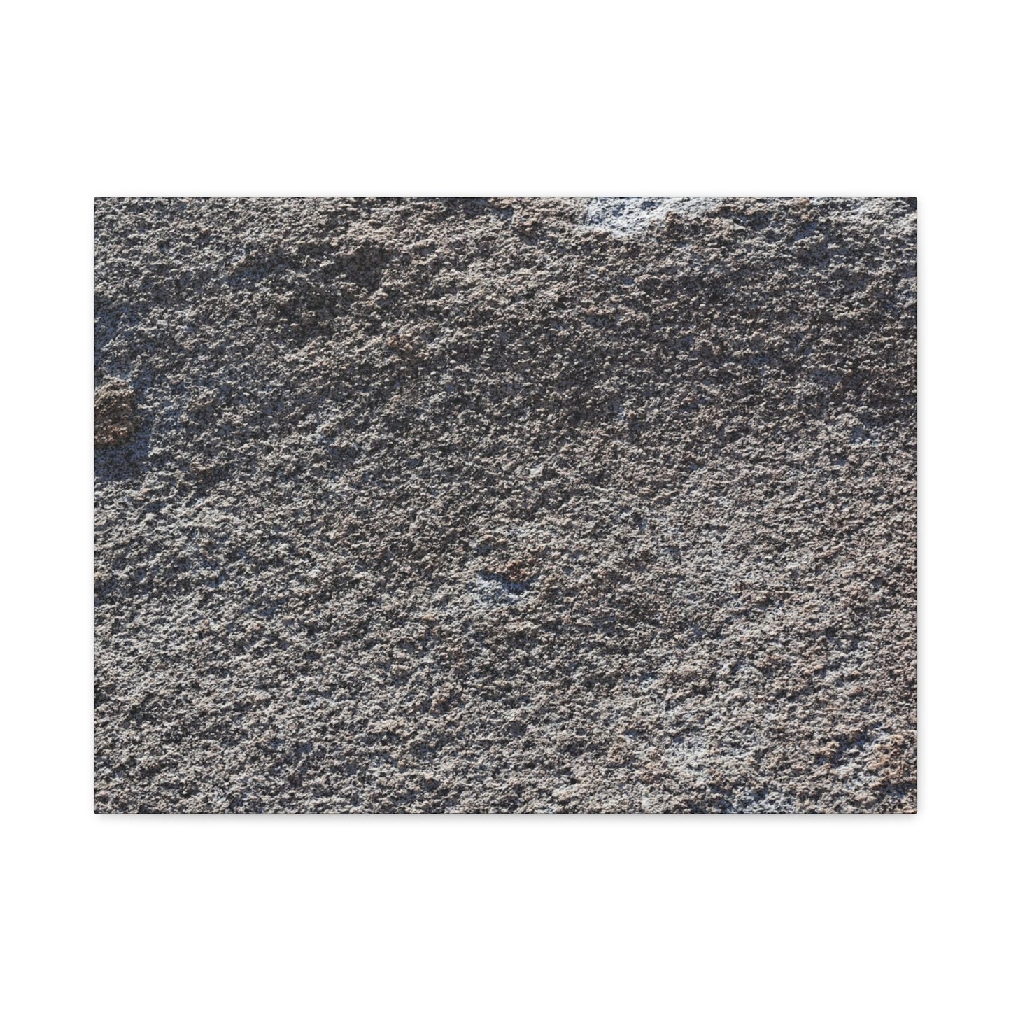 Textured Ground Surface - Unique Frameless Canvas Wall Art