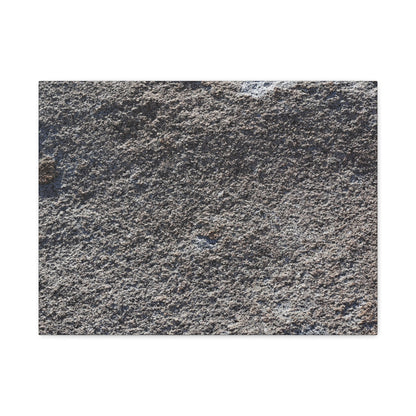 Textured Ground Surface - Unique Frameless Canvas Wall Art