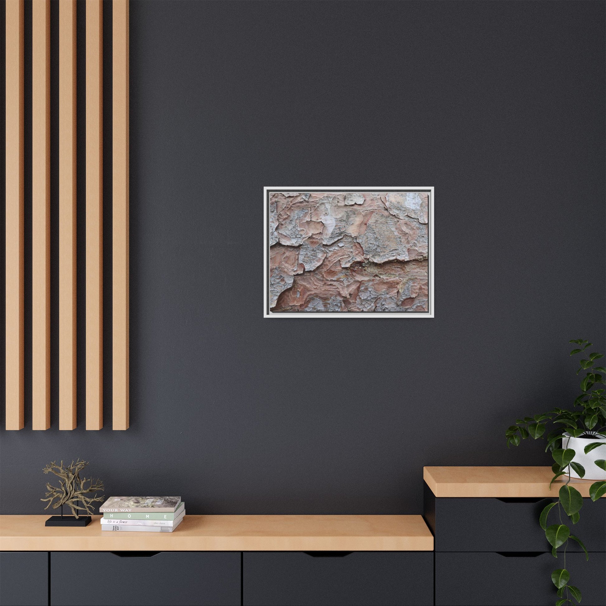 Flaking Serenity - Unique Stretched Canvas Wall Art - Art By Earth