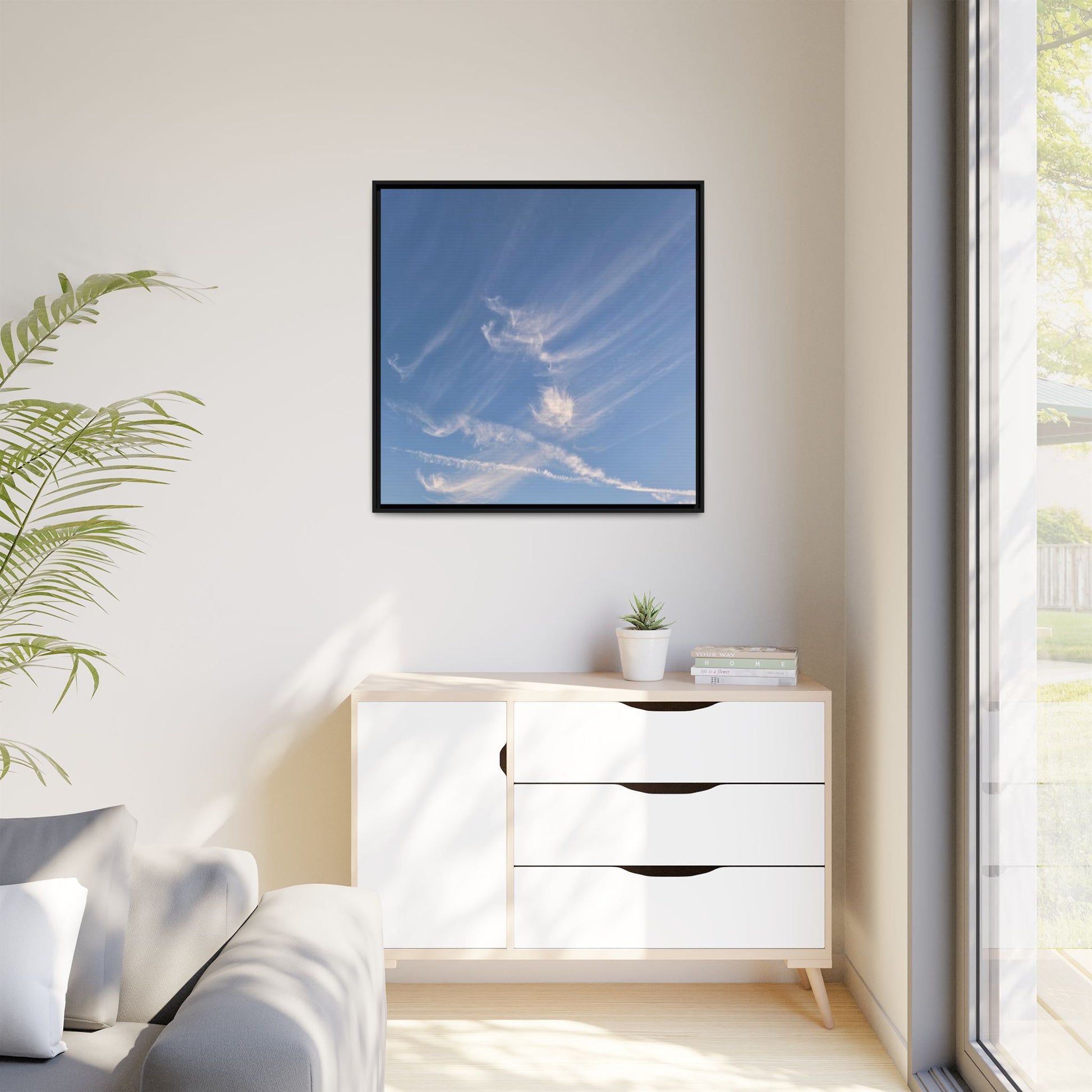 Wispy Dreams - Unique Stretched Canvas Wall Art - Art By Earth