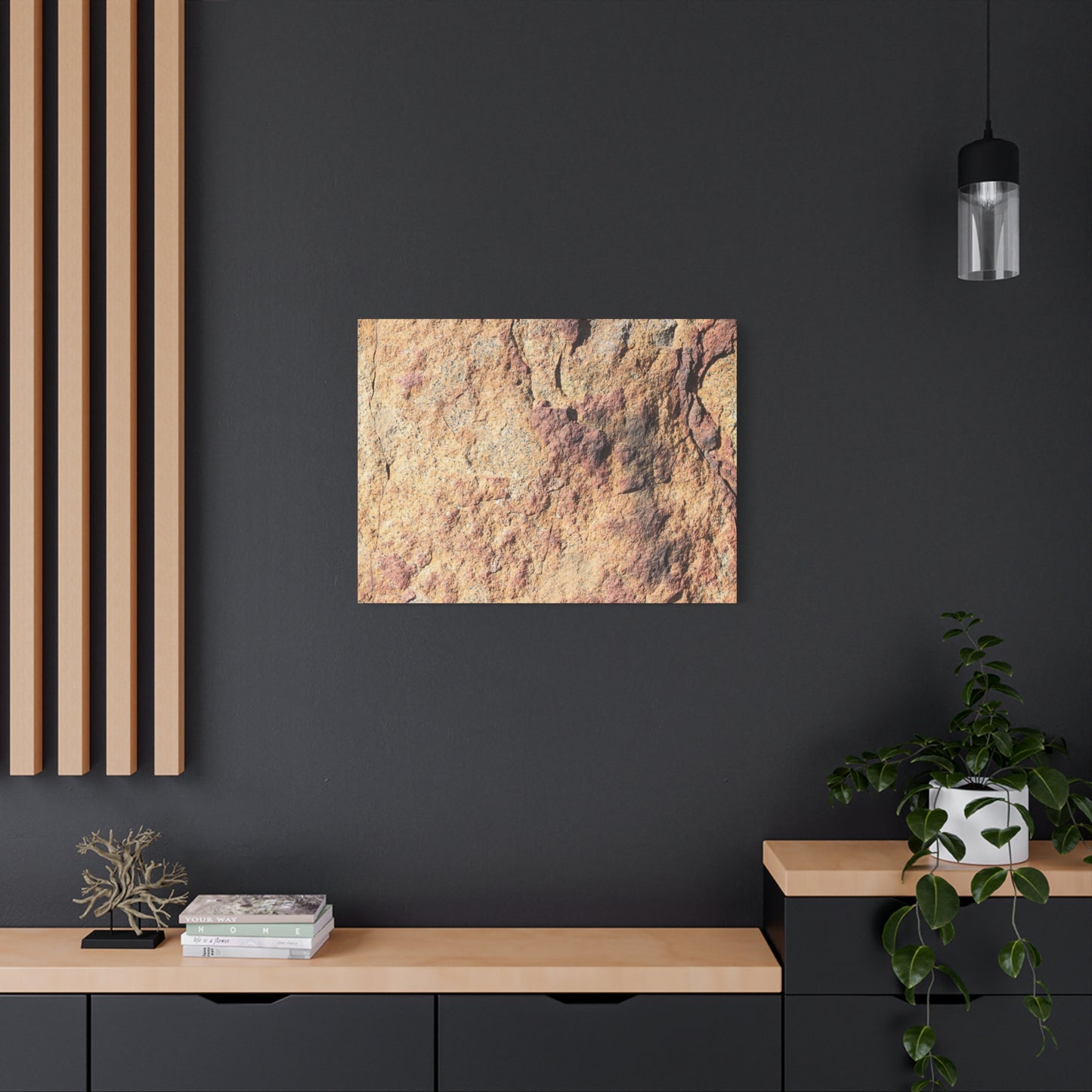 Terracotta Tears - Unique Frameless Canvas Wall Art - Art By Earth