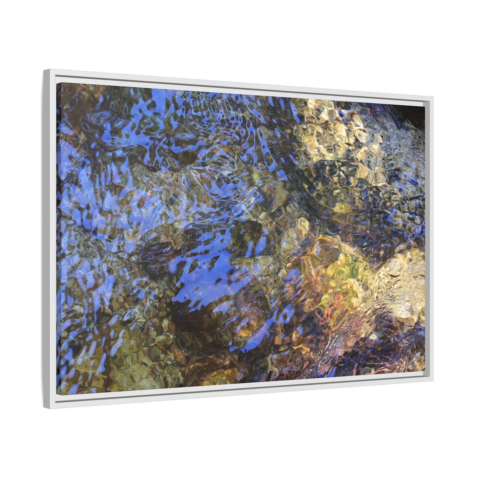 Aquatic Kaleidoscope - Unique Stretched Canvas Wall Art - Art By Earth