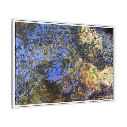 Aquatic Kaleidoscope - Unique Stretched Canvas Wall Art - Art By Earth