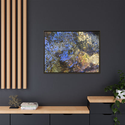 Aquatic Kaleidoscope - Unique Stretched Canvas Wall Art - Art By Earth