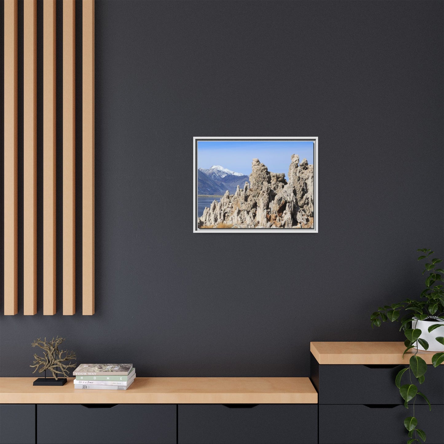 Mono Lake Tufa - Unique Stretched Canvas Wall Art