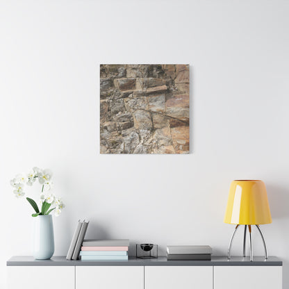 Stone Memories - Unique Frameless Canvas Wall Art - Art By Earth