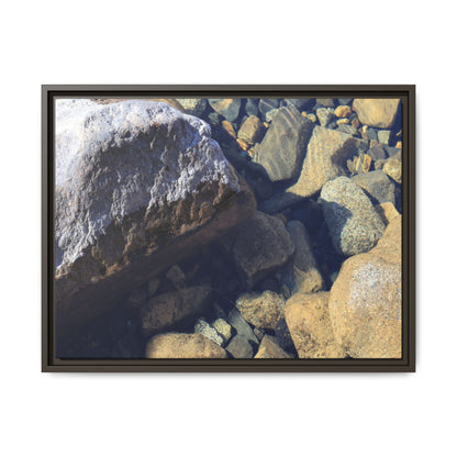 Stone Sanctuary - Unique Stretched Canvas Wall Art