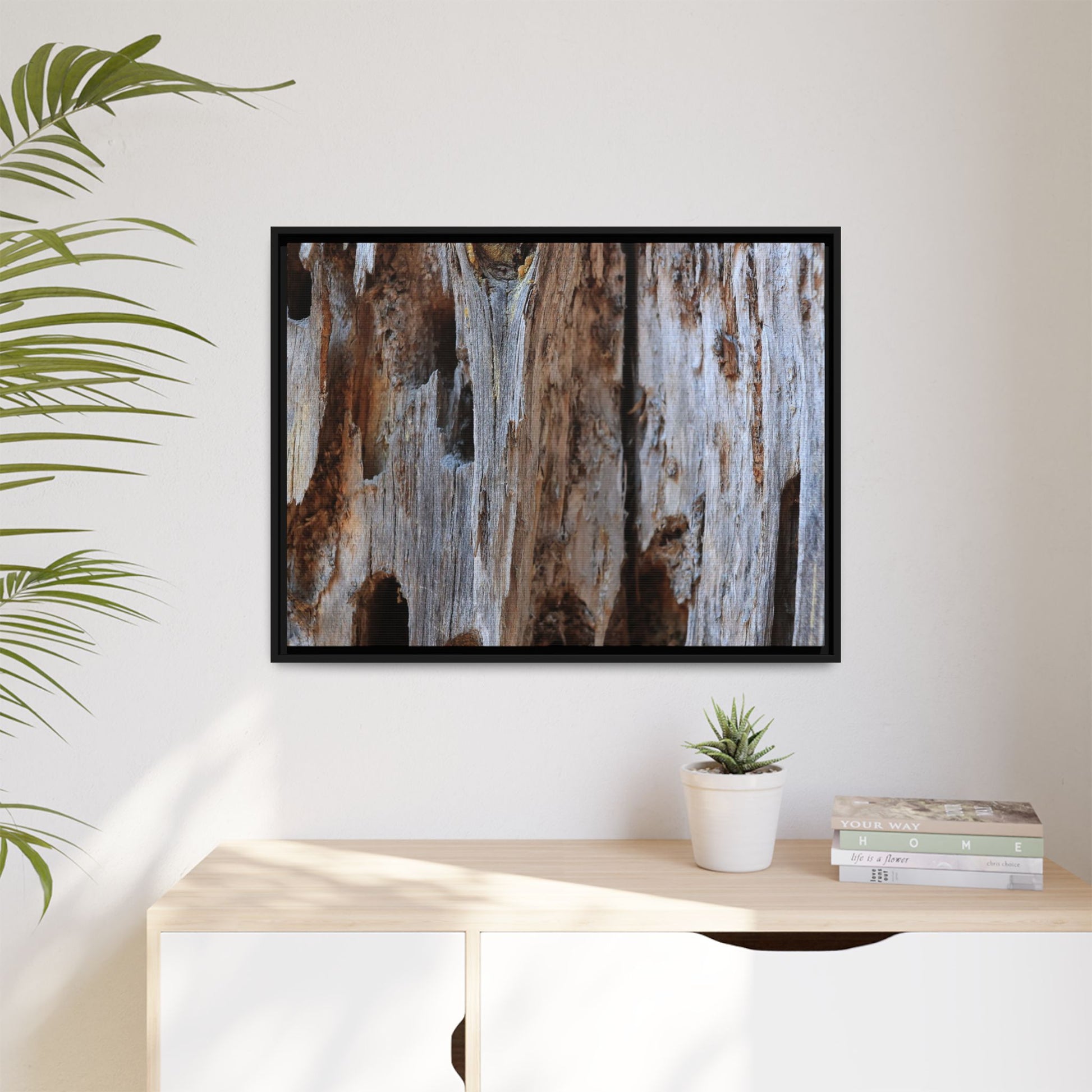 Decaying Splendor - Unique Stretched Canvas Wall Art - Art By Earth