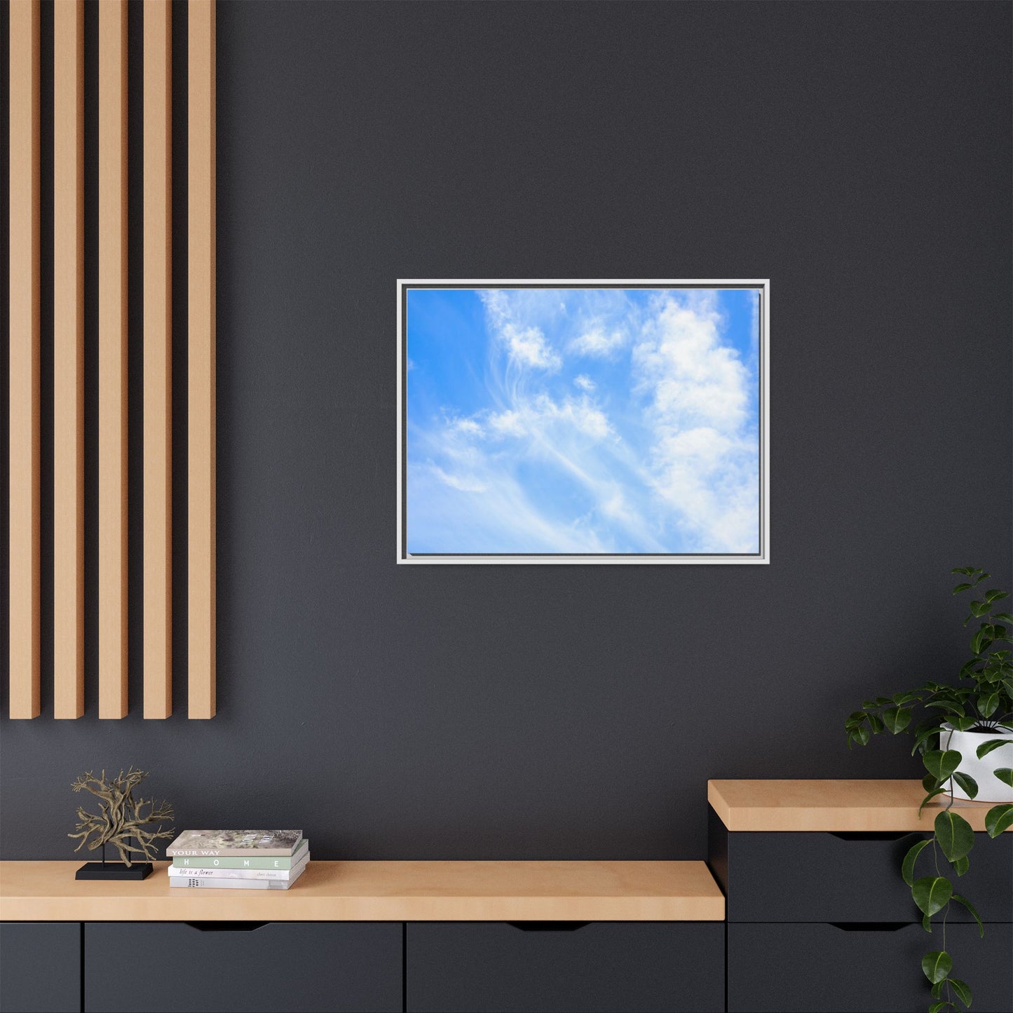 Azure Dreaming - Unique Stretched Canvas Wall Art - Art By Earth