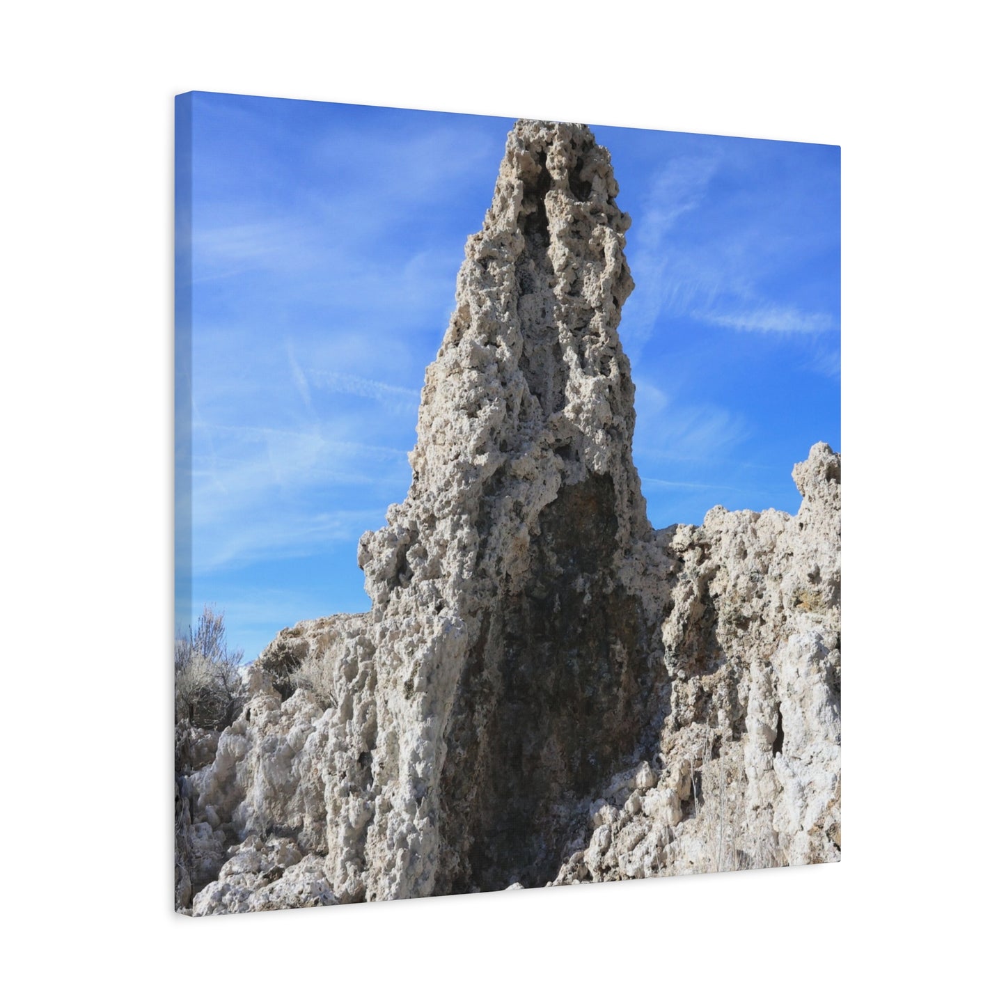 Towering Limestone Sentinels - Unique Frameless Canvas Wall Art