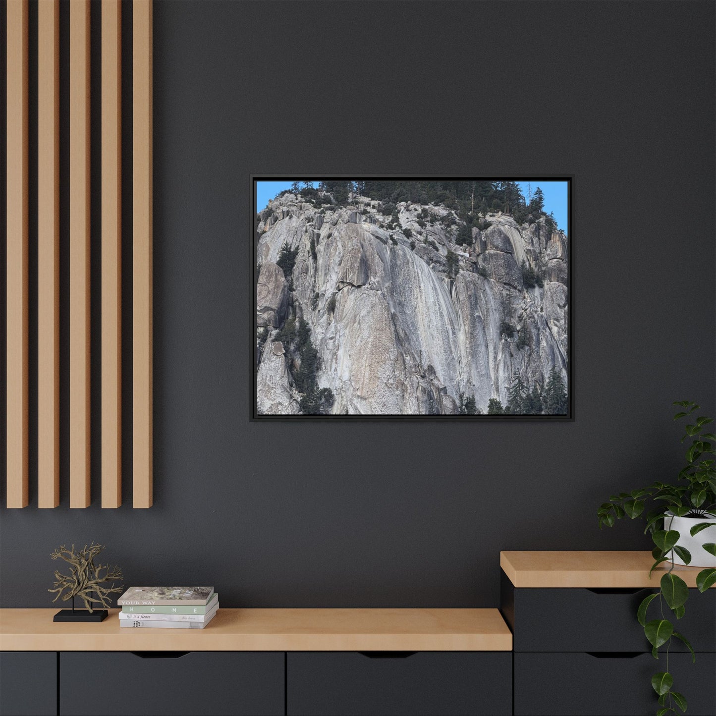 Granite Monument - Unique Stretched Canvas Wall Art - Art By Earth