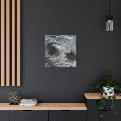 Twisted Whispers of the Forest Floor - Unique Frameless Canvas Wall Art - Art By Earth