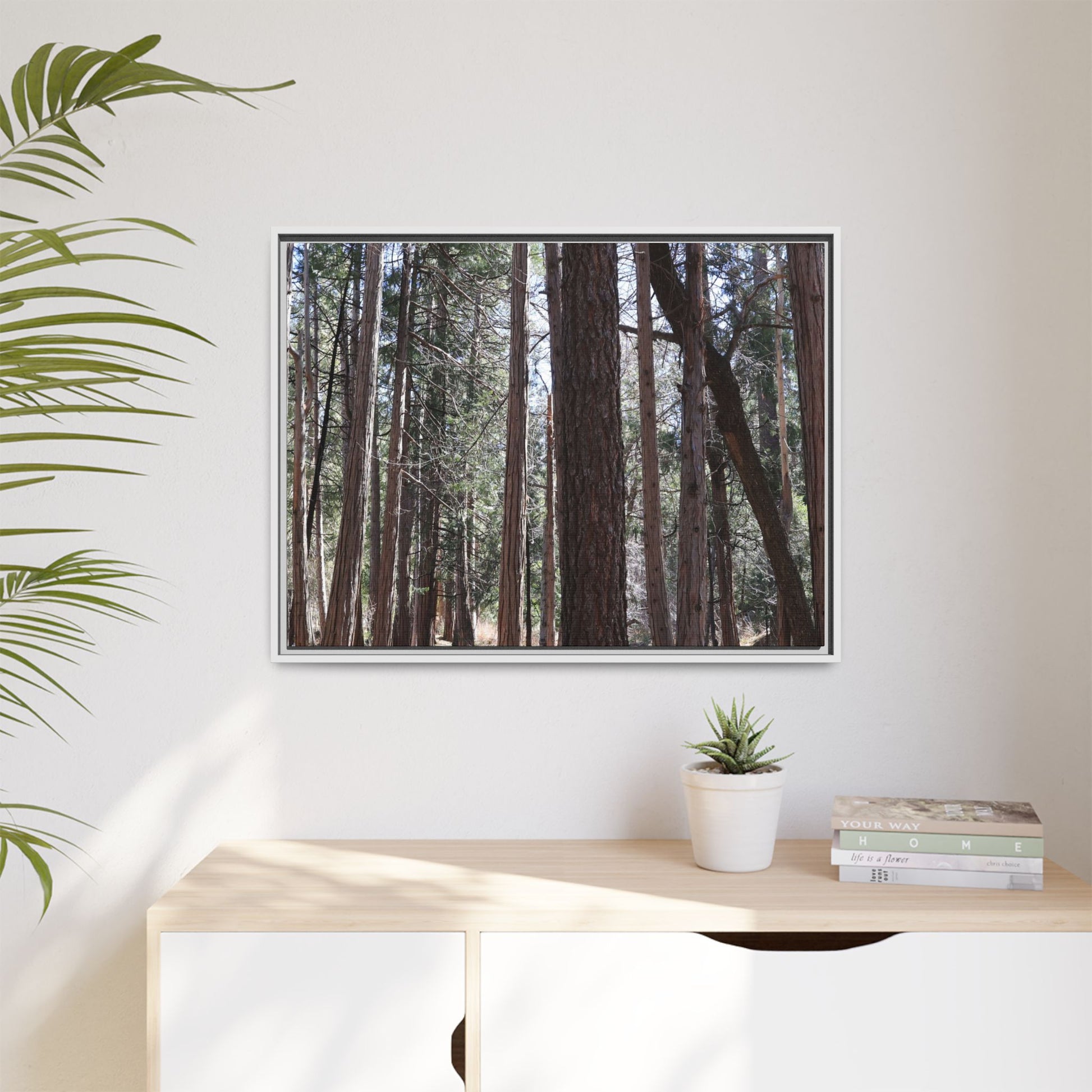 Forest Cathedral - Unique Stretched Canvas Wall Art - Art By Earth