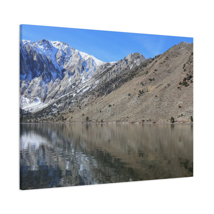 Reflection of Silence - Unique Frameless Canvas Wall Art